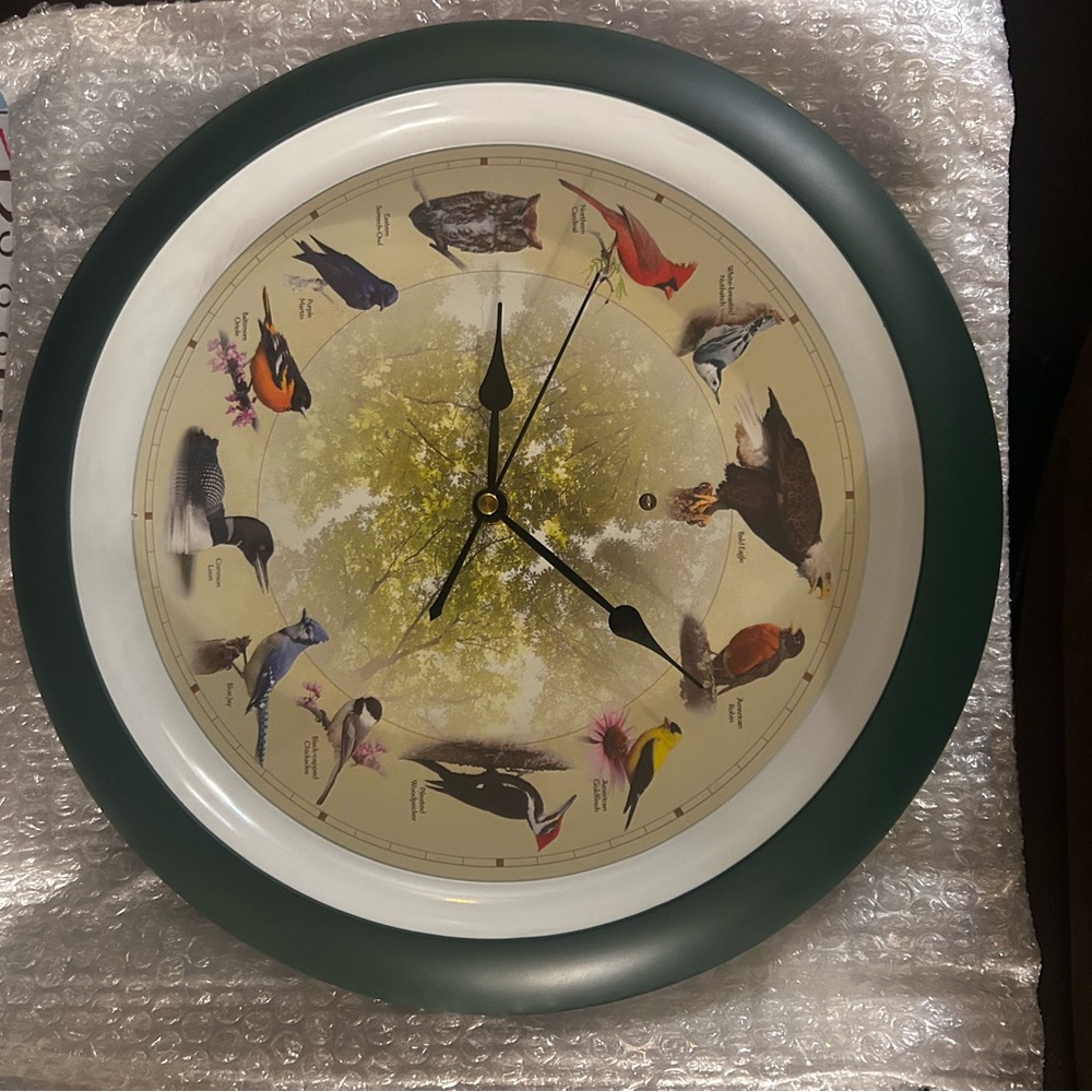 New Singing Bird Clock 20th Anniversary Limited Edition